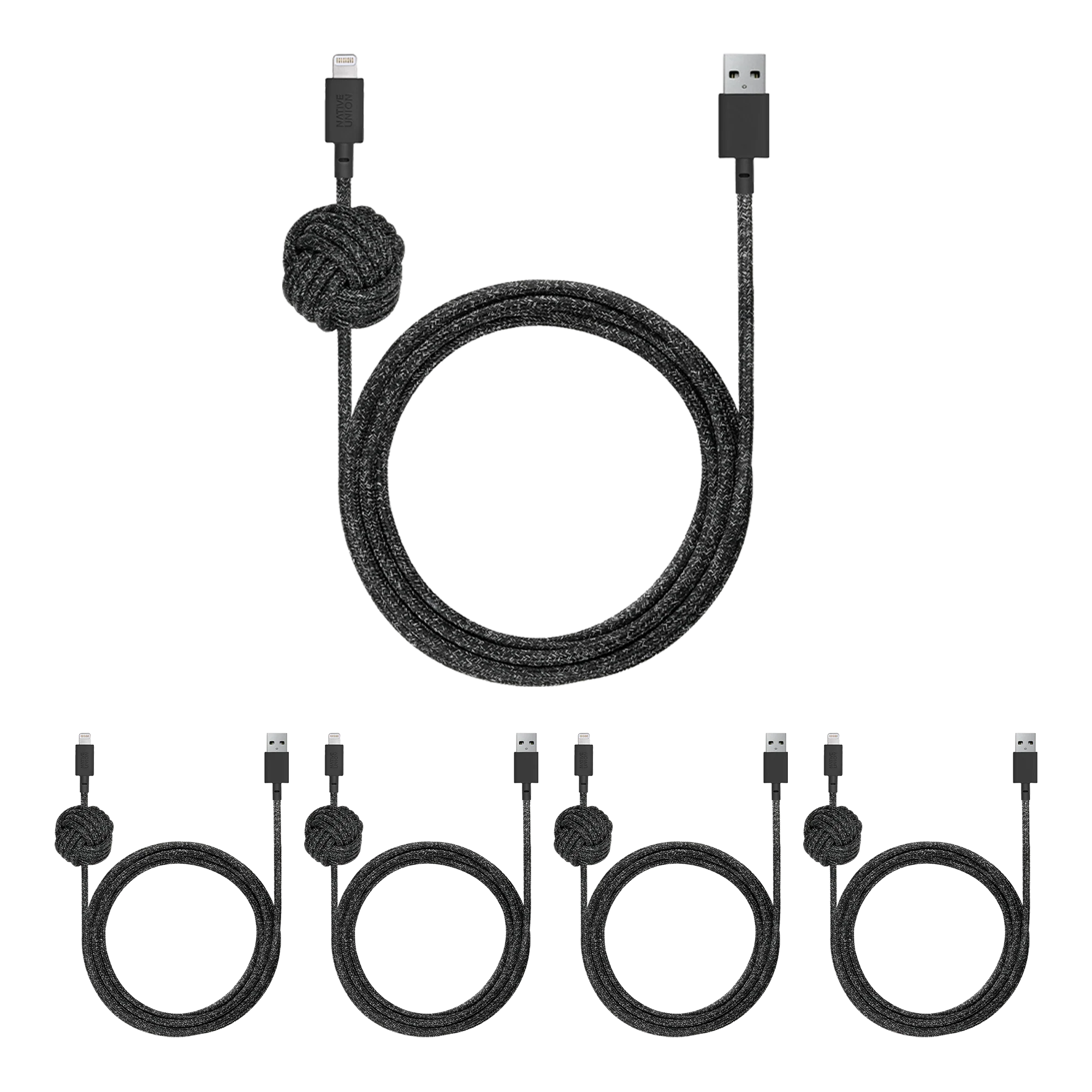 5-Pack Night Cable (USB-A to Lightning)