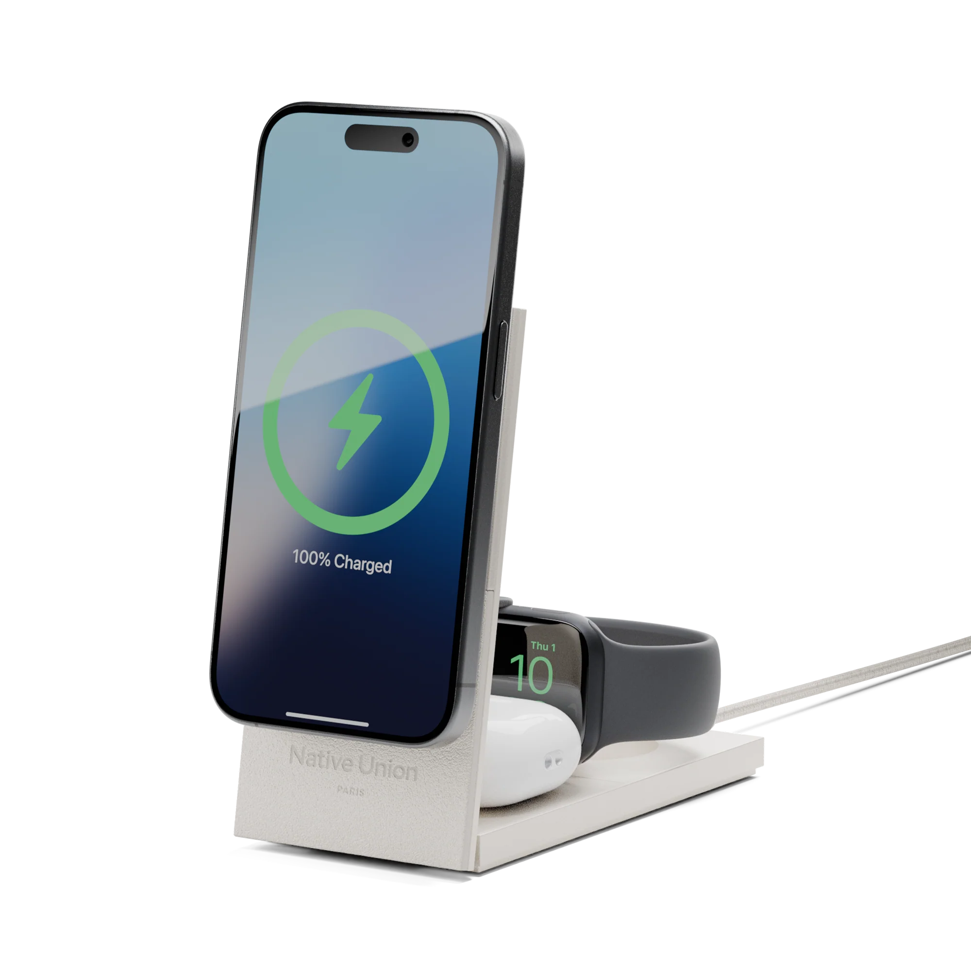 Rise 3-in-1 Magnetic Wireless Charger - Image 2